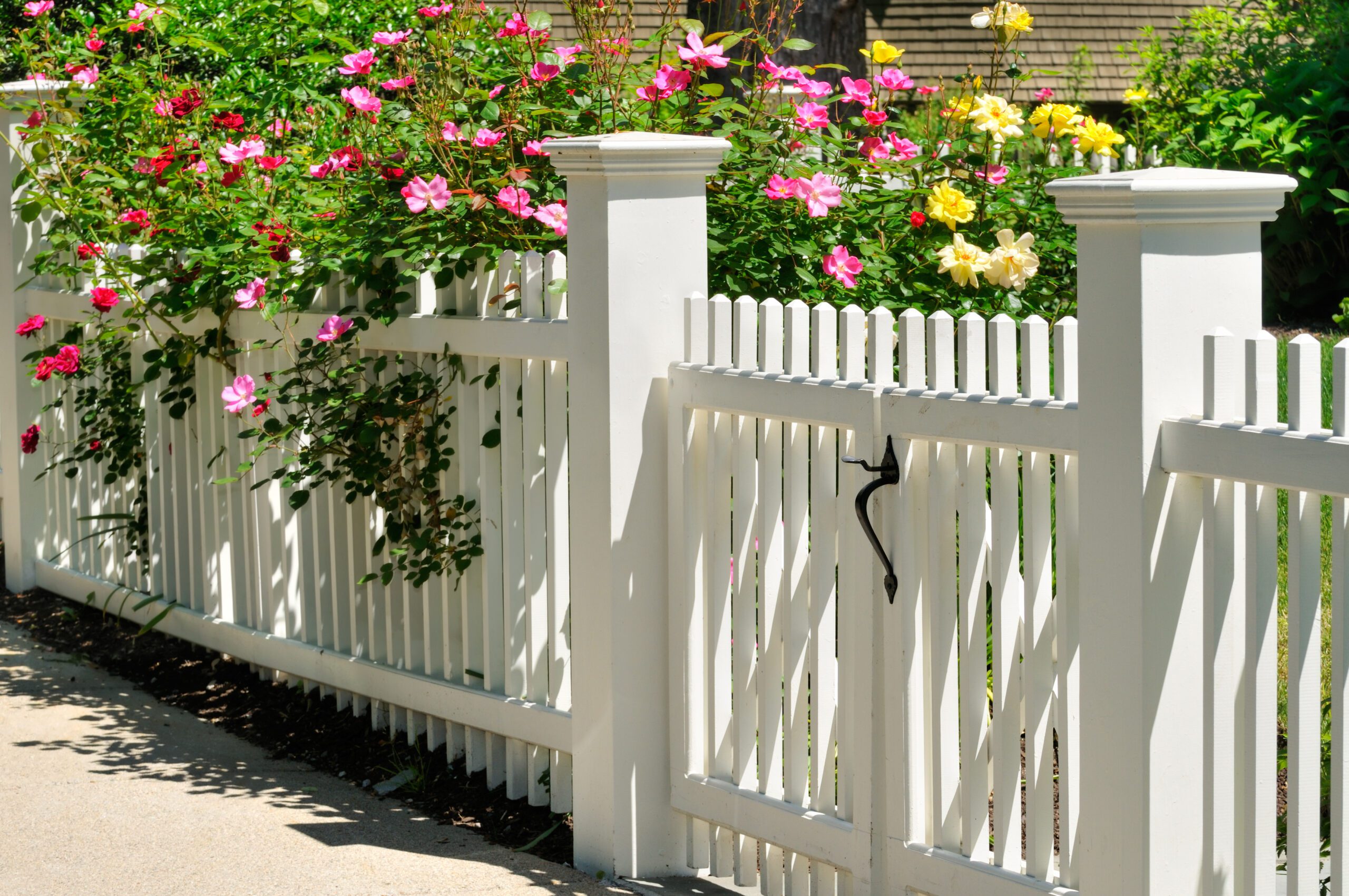 white fence in stamford ct