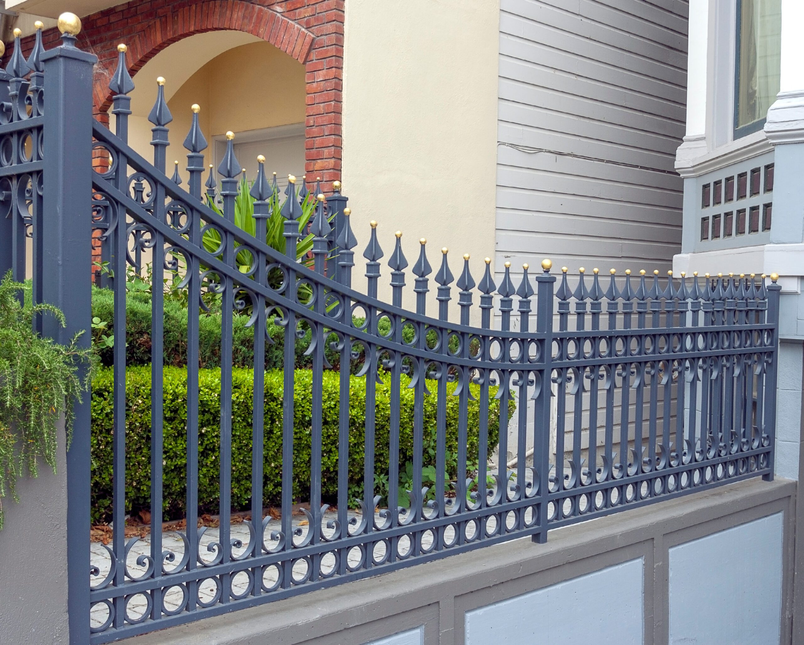 wrought iron fence in stamford ct